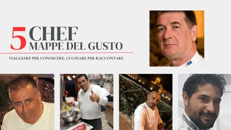 5 Chef, 5 mappe del gusto