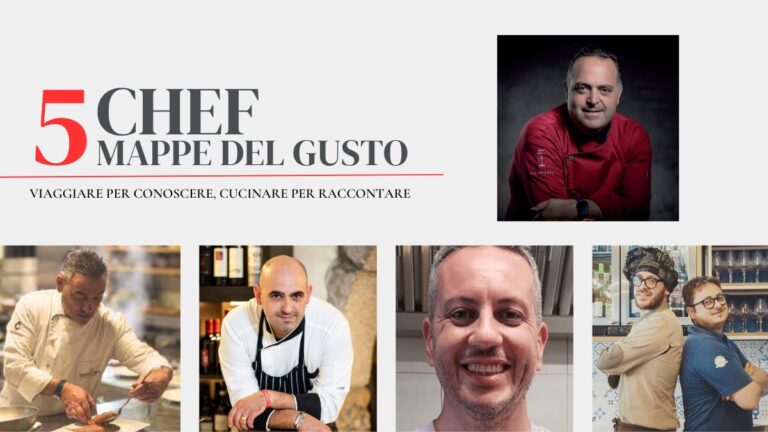 5 Chef 5 Mappe del Gusto nella cucina di pesce