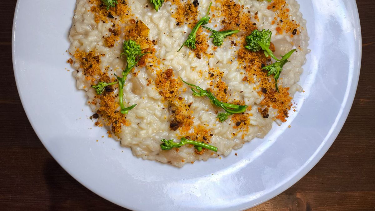 Risotto al topinambur