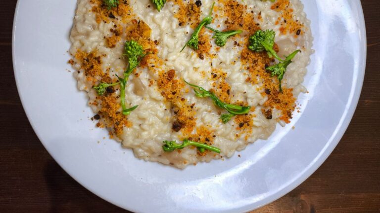 Risotto al topinambur