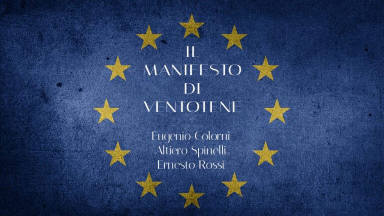 manifesto di ventotene