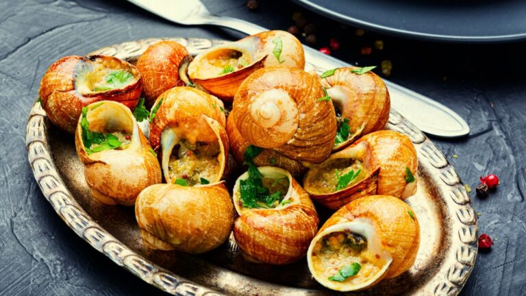Zuppa di lumache e bieta servita a Le Cannardizie di Atina