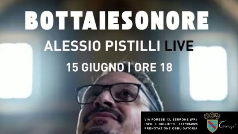 Musica tra le vigne e il cuore del vino il 15 giugno torna Bottaie Sonore alla Cantina Terenzi