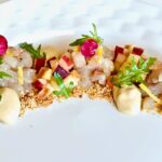 Frisella ciociara estiva con tartare di branzino, ricetta dal magazine luglio Ciociaria&Cucina